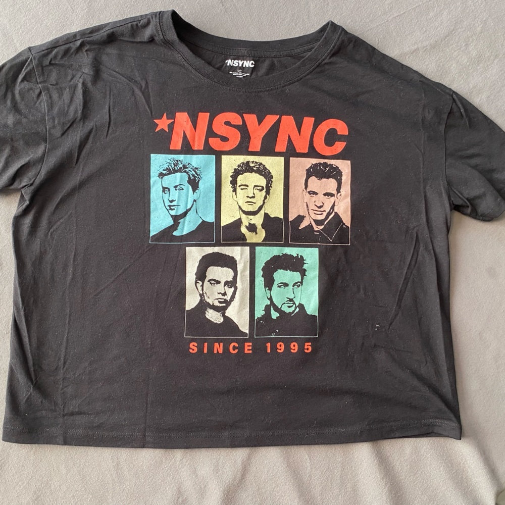 Cropped NSYNC top